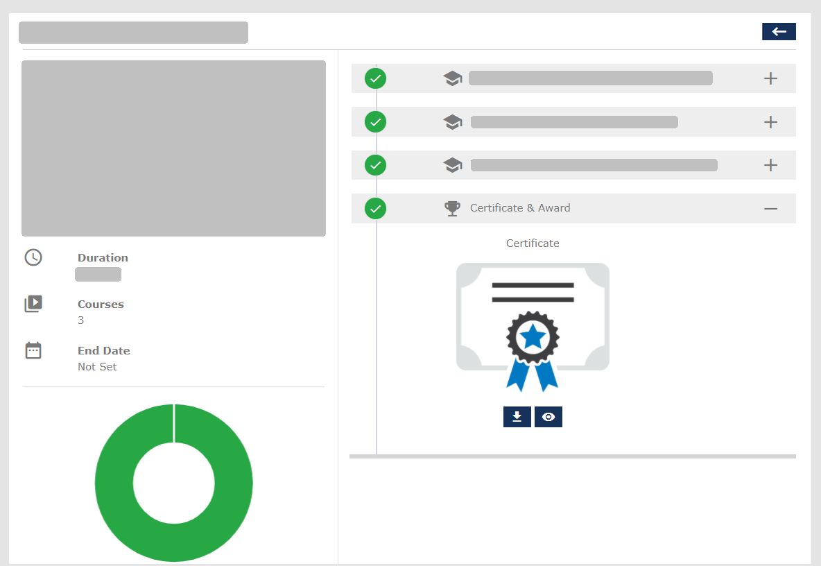 Learning Path - Certificate