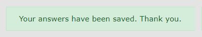 Feedback Successful