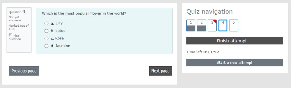Quiz Question