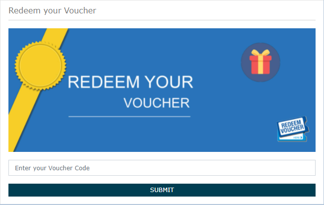 redeem your voucher 