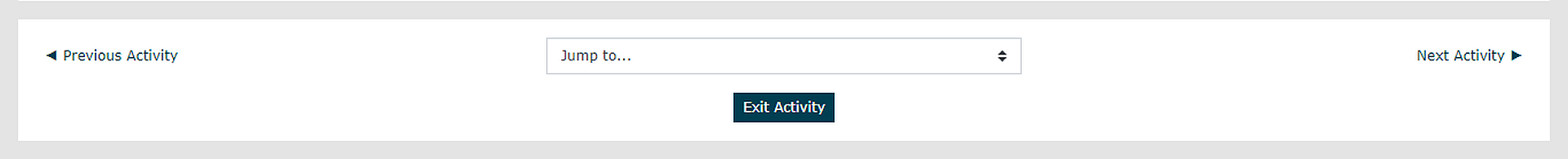 Activity page
