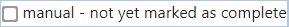 manual checkbox